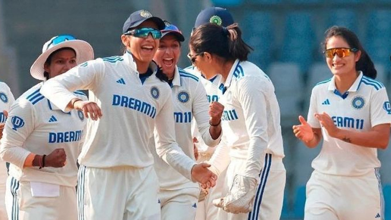 Historic Test Victory For Indian Women's Against Australia