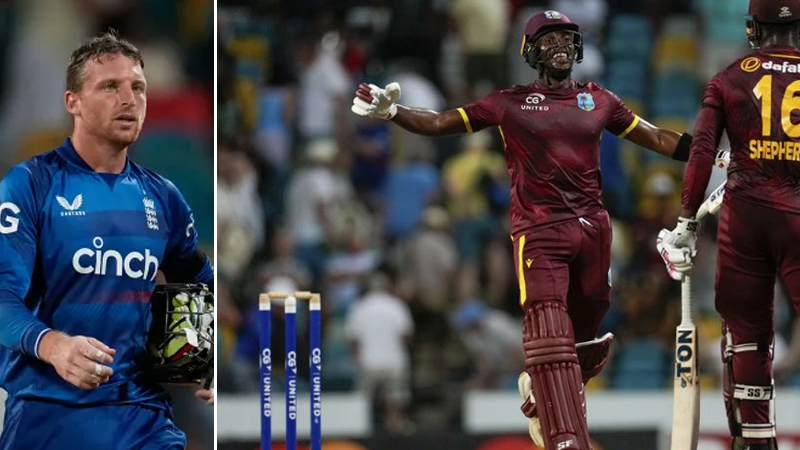 West Indies Clinch Series Victory Over England In Rain Affected ODI