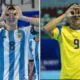 futsal tournament, the youth of Argentina, the opponent is Brazil