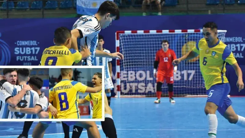 Futsal: Brazil-Argentina