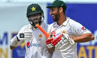 Imam-ul-Haq and Agha Salman walk off happy with the win