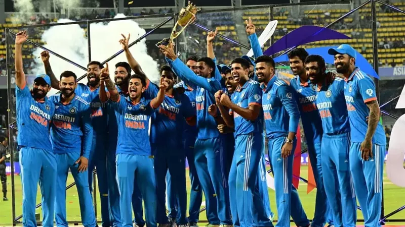 crifosports Asia cup win india