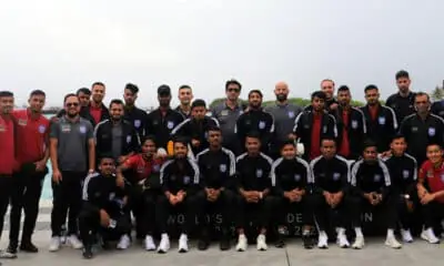 bangladesh football team arrive maldives