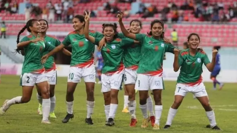 BD Women Football Team Improves in Fifa Ranking