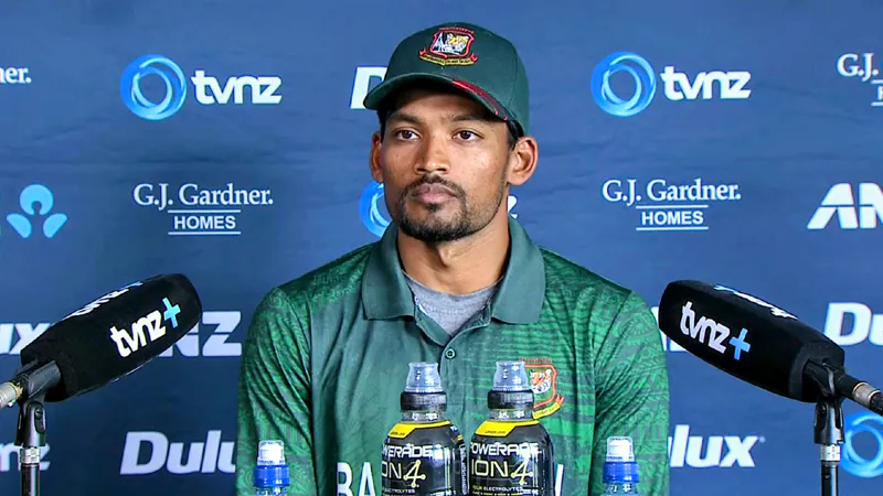 I was confident of victory at the end of the first innings: Nazmul Shanto