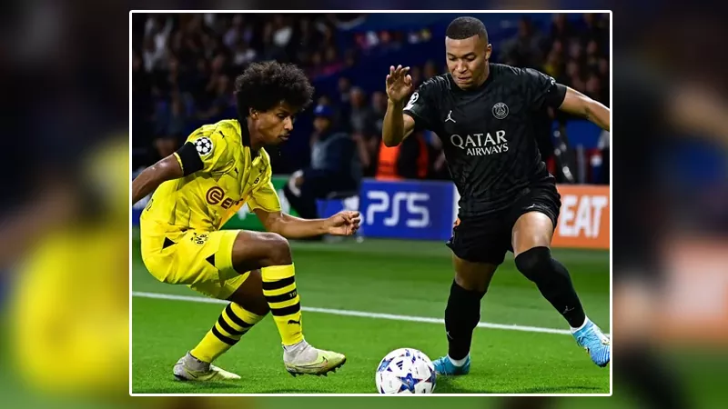 PSG and Borussia Dortmund. Photo- Collected