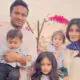 Shakib with his family