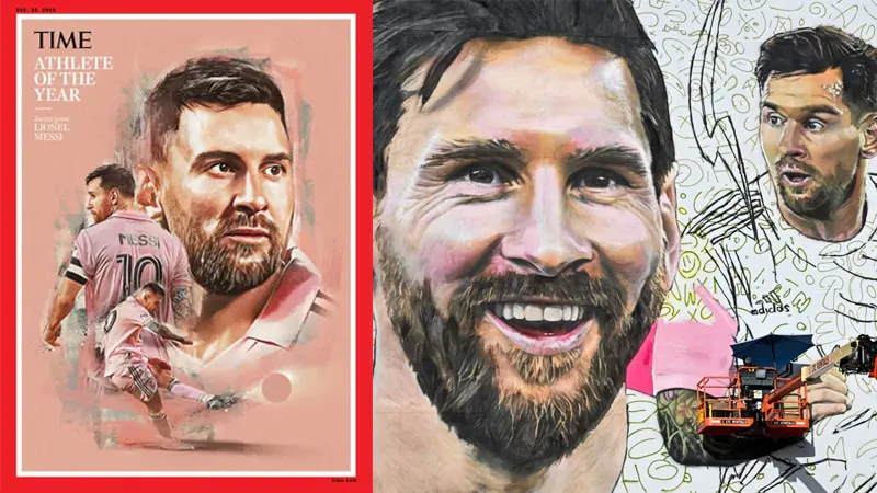 Time magazine honors Messi