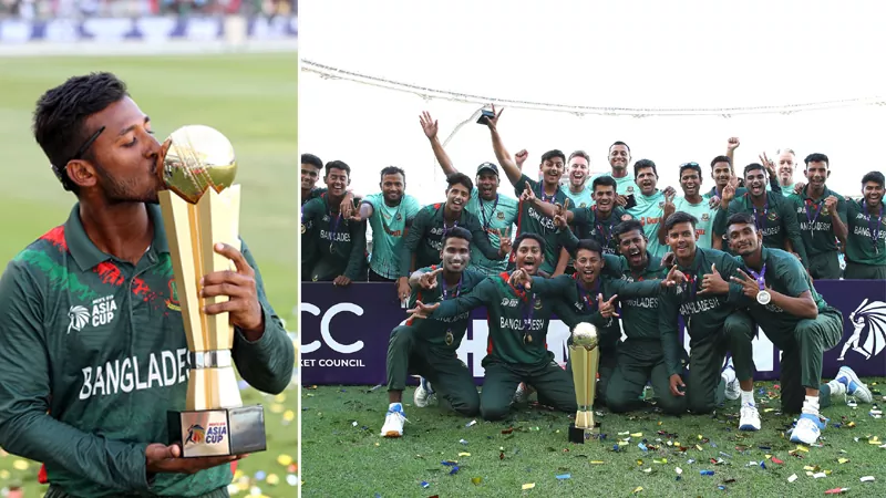 bangladesh Win U-19 Asia cup