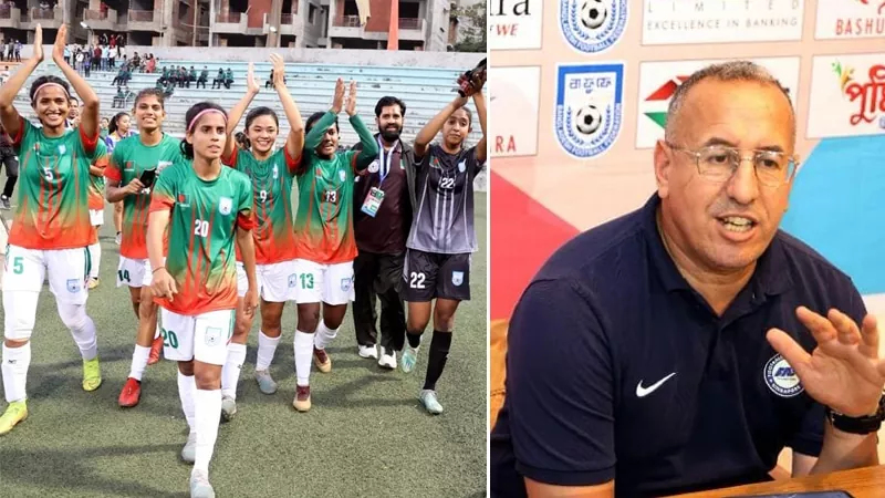 bangladesh women football team and singapore coach