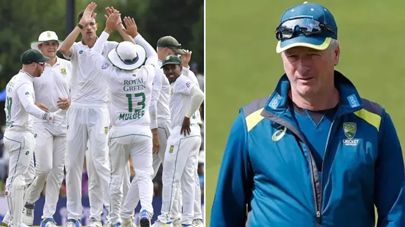 The former Australia captain expressed his anger about the new test team of South Africa