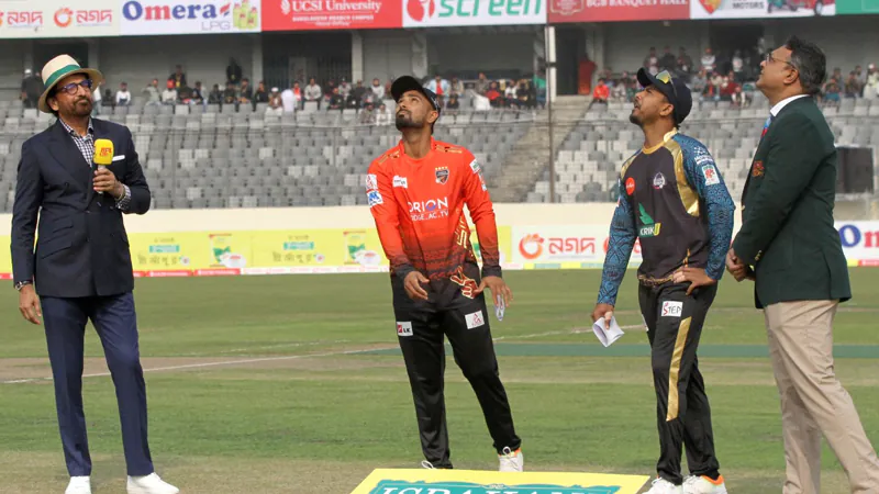 BPL Dhaka-Cumilla TOSS