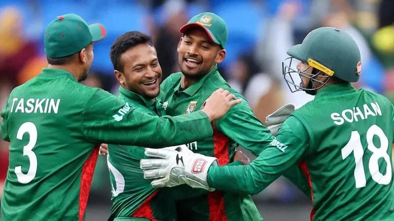 Bangladesh Cricket Team Happy Moment