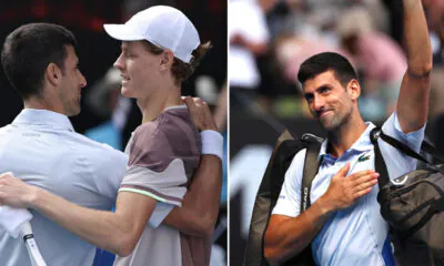 Djokovic's departure from the semi-finals of the Australian Open