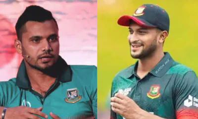 Mashrafe Mortaza and shakib al hasan