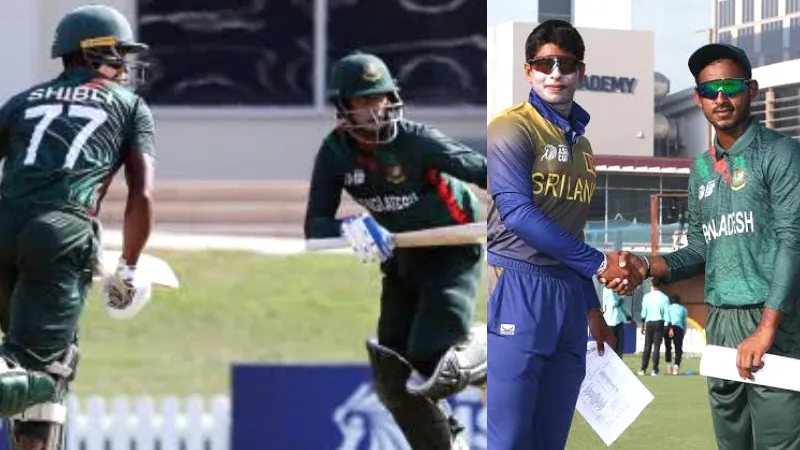 Bangladesh vs sri lanka u19 team