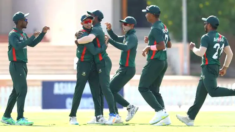 Bangladesh u19 team Asia cup 2023 image