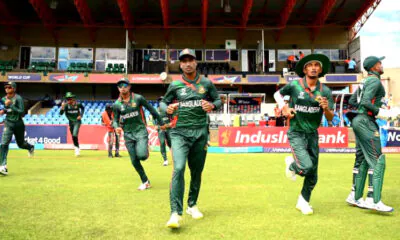 Bangladesh u19 team entering in ground: u19 world cup 2024