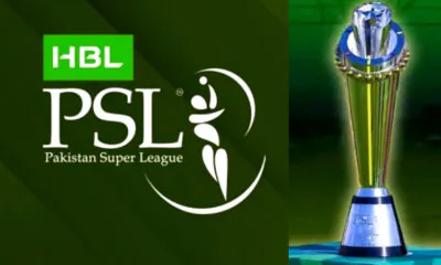 Psl logo and trophy