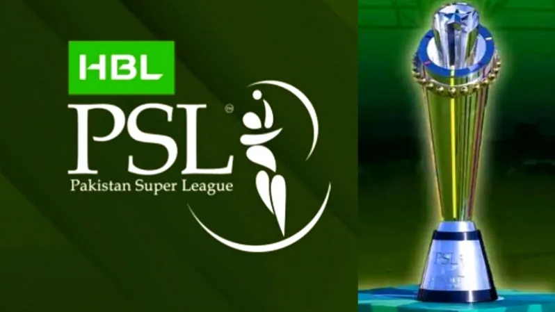 Psl logo and trophy