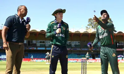 Ban vs Ire u19 world cup match toss