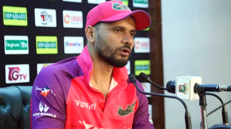 Mashrafe post match briefing: sylhet strikers