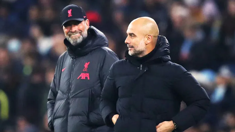 pep guardiola and jurgen klopp