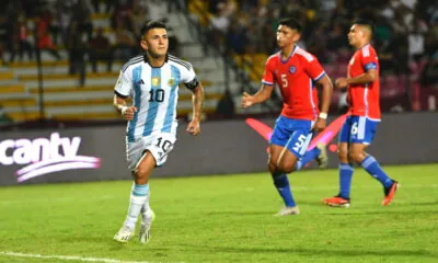 Argentina u23 defeated Chile in pre-olympic