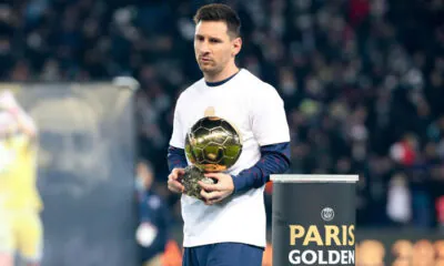 PSG recommended Messi to win the Ballon d'Or!