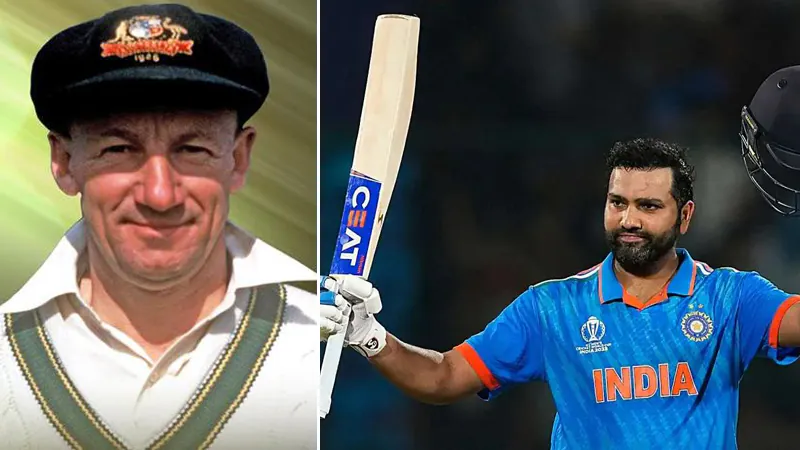 "Rohit seems superhuman like Bradman"