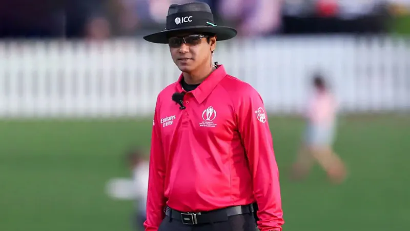 Sharfuddaula will umpire the Australia-West Indies series