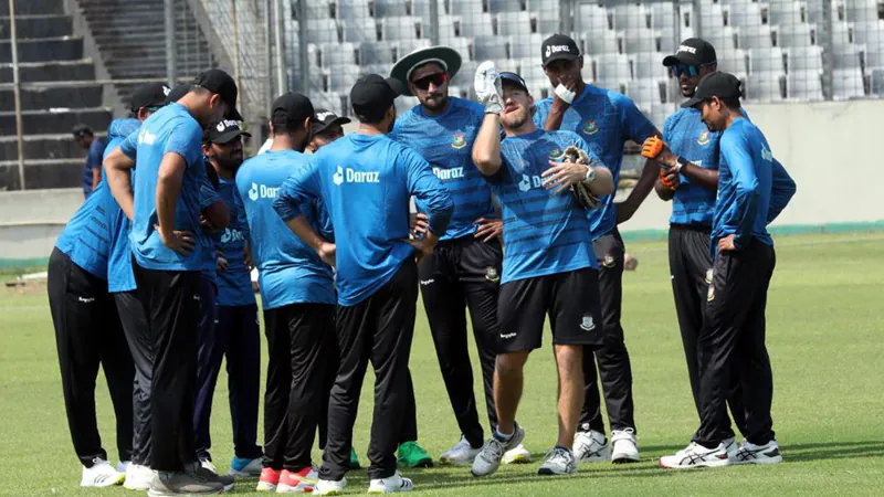 Bangladesh Cricket Team Practice