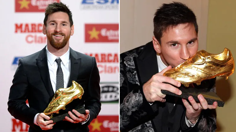 How many golden boots Messi got?