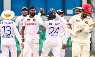 Sri lanka defeated afgan in Colombo test