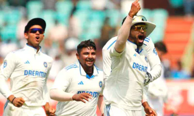 India team in Visakhapatnam test