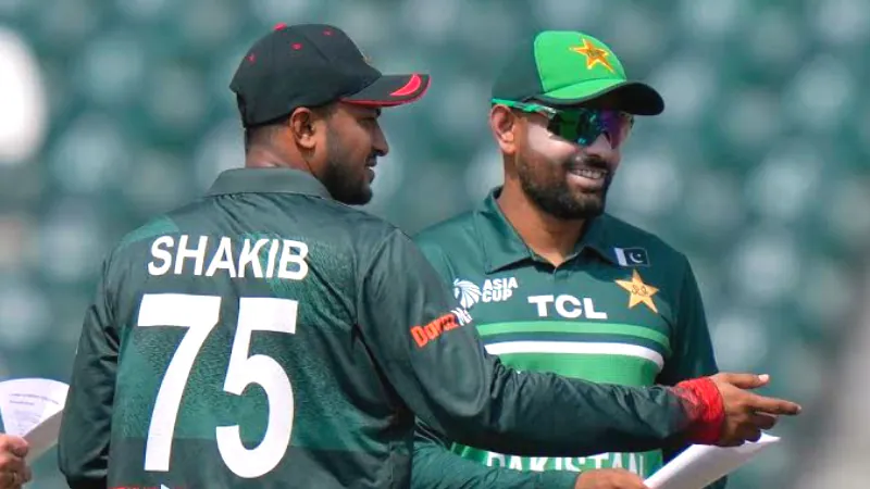 Shakib al hasan and Babar Azam