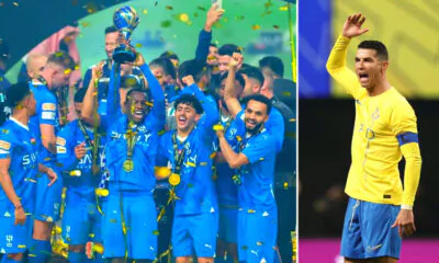 Al hilal won riyad season cup by beat ronaldo's al nassr