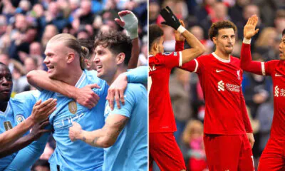 Liverpool and Manchester City