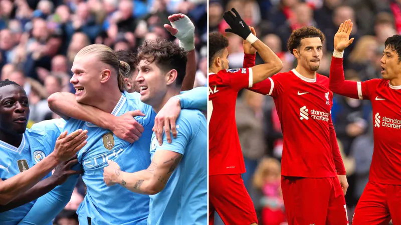 Liverpool and Manchester City