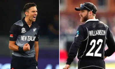 Trent Boult and Kane Williamson