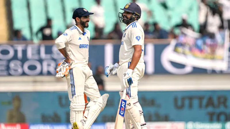 Rohit Sharma and Ravindra Jadeja