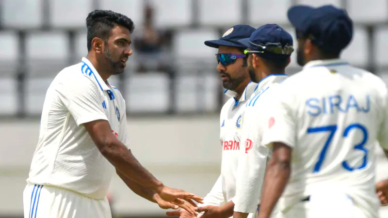 India test: Ashwin and Rohit