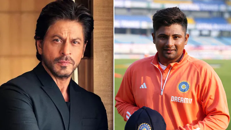 Sarfraz was gifted a bat by Shah Rukh Khan at an early age