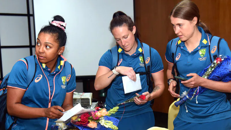 Australia women team arrived in Bangladesh for two-nation series