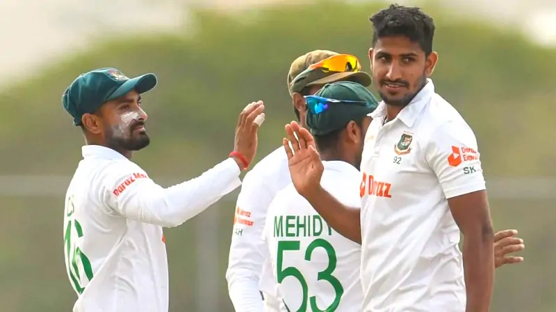 Bangladesh test; khaled Ahmed, Litton das