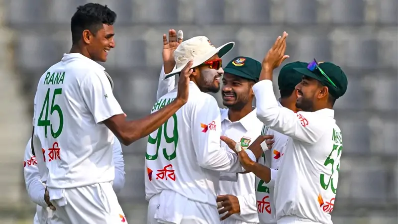 Bangladesh vs Srilanka 1st Test Day 2