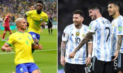 Brazil-Argentina Squad