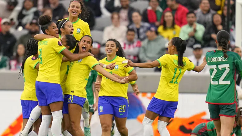 Brazil women beat maxico