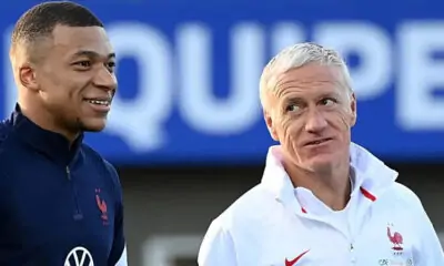 France national team coach happy with PSG benching Mbappe