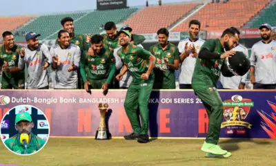 How does Shakib see Mushfiqur's 'helmet' celebration?